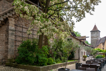 Old city wall, Rothenburg