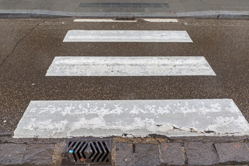 Small Street Crosswalk