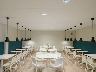 Dining area in a guest house, Hofn, Iceland