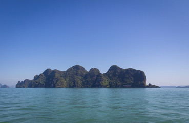 Fototapeta premium island in the sea