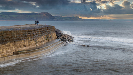 Winter Sea Wall