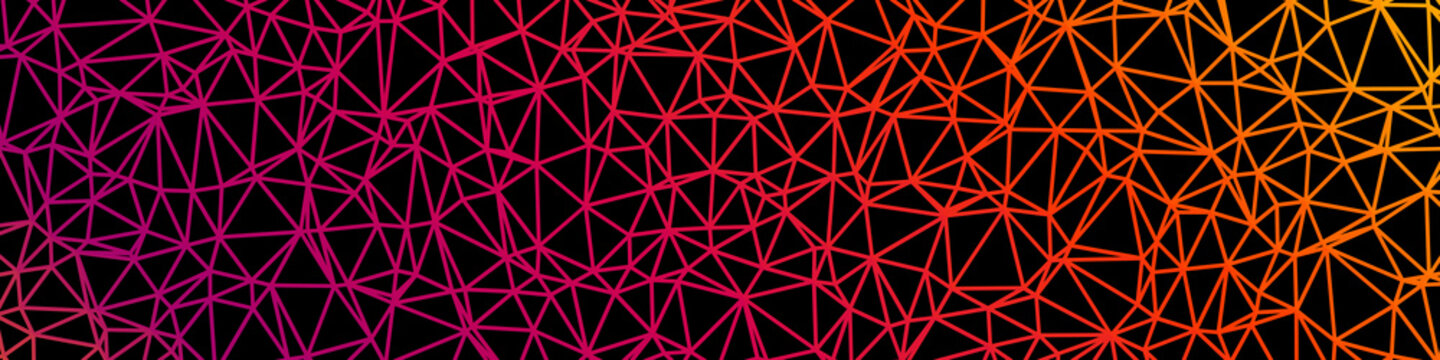 Color Abstract trianglify Generative Art background illustration