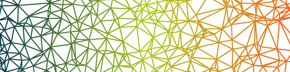 Obraz premium Color Abstract trianglify Generative Art background illustration