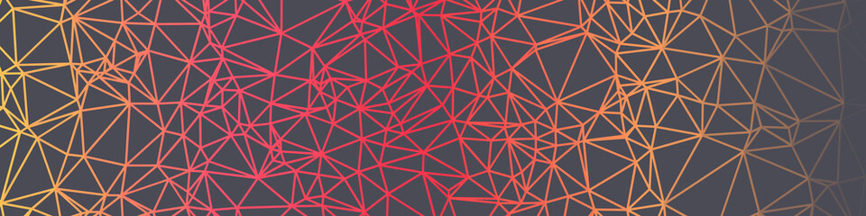 Color Abstract trianglify Generative Art background illustration