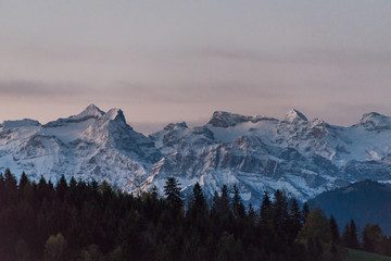 Morgennebel in der Zentralschweiz