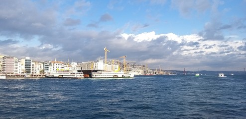 Obraz premium Sky and Sea