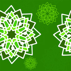 Seasonial winter vector with hand drawn Snowflakes