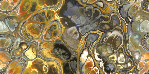 gold, gray, white, khaki and olive marbled seamless tile