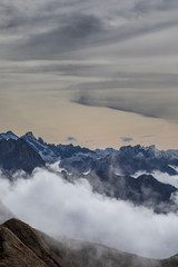 Fototapeta na wymiar Allgäuer Alpen - Nebelhorn