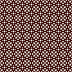 Seamless pattern with repeated overlapping circles. Round links chain motif. Geometric abstract background