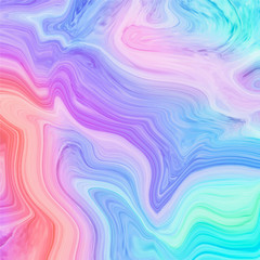 Wave abstract background. Marbling, acylic paint texture