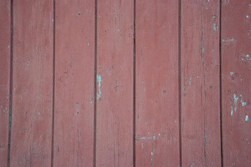 Interior Design - red wooden wall, old wooden board texture, grunge background