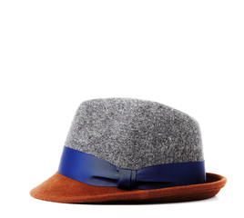 Hat in on a white background.