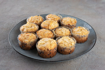 Muffins with cottage cheese.