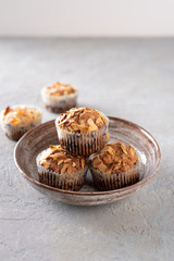 Muffins with cottage cheese.