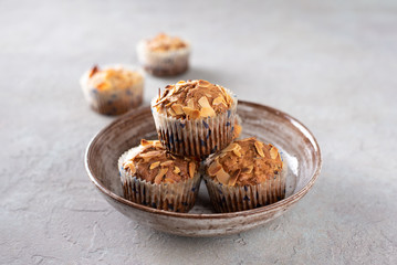 Muffins with cottage cheese.