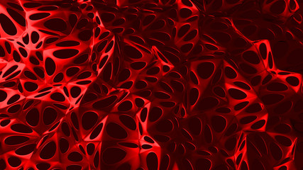 abstract organic red background wallpaper 4k resolution