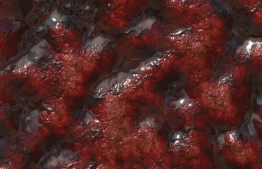 Obraz na płótnie Canvas organic flesh meat brain 