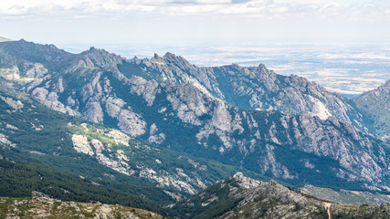 Mountains of La Pedriza, Sierra Norte, Madrid.