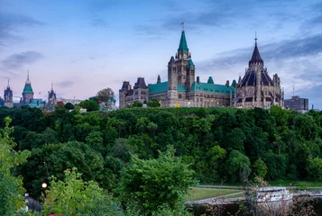 Fotobehang Ottawa Parliament Hill © Gilberto Mesquita