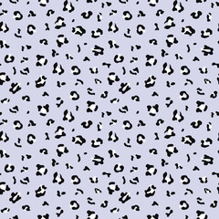 Seamless leopard pattern print