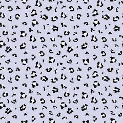 Seamless leopard pattern print