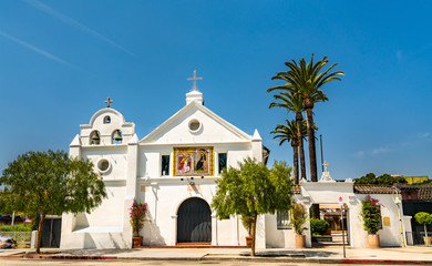 Our Lady Queen of Angels Catholic Church in Los Angeles, California