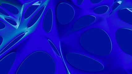 abstract organic BLUE  background wallpaper 4k resolution