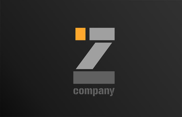 letter z alphabet icon logo shape for business company design