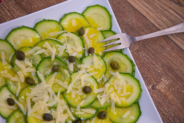 Carpaccio Of Zucchini
