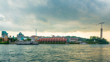 Naklejka premium Singapore