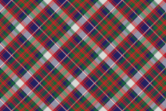 British tartan check plaid seamless pattern