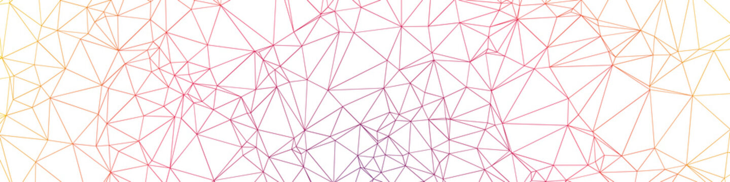 Color Abstract trianglify Generative Art background illustration