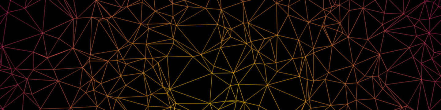 Color Abstract trianglify Generative Art background illustration