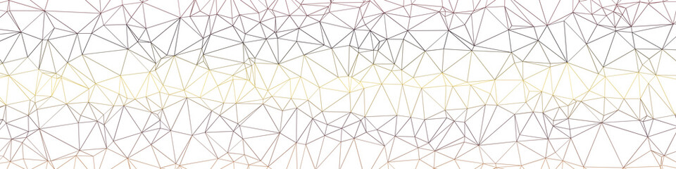 Obraz premium Color Abstract trianglify Generative Art background illustration