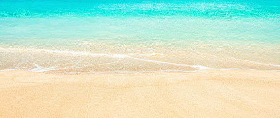 Abstract blurred sea shore background