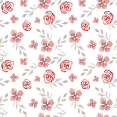 Postcard plants leaves card frame border pattern seamless print textile postcard flowers watercolor sketch 