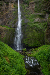 Upper Multnomah Falls from the bridge