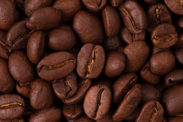 roasted coffee beans, can be used as background