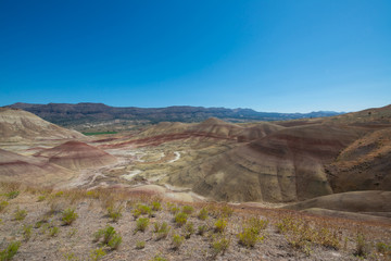 The Painted Hills of Oregon during the day