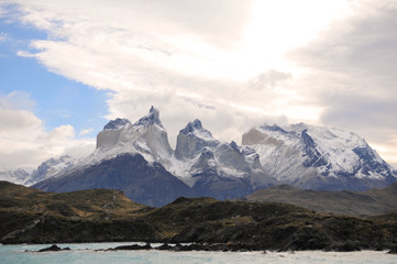 Fototapeta na wymiar Andes Patagonienne