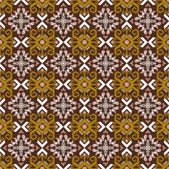 seamless pattern of ethnic pattern. fabric motif design. vector design inspiration. Creative textile for fashion,scraf,cloth. batik concept