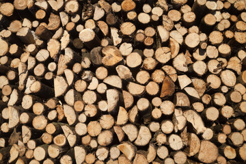 Stack of firewood