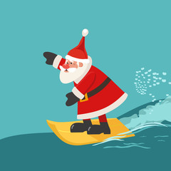 Winter holiday seaside vacation vector icon