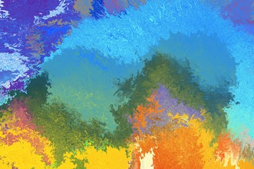 Fototapeta na wymiar Colorful abstract painting background