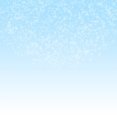 Beautiful glowing snow Christmas background. Subtl