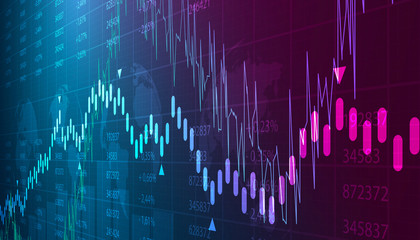 grafico, economia, finanza, azioni, mercato © xyz+