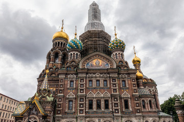 Fototapeta na wymiar Saint Petersburg main attractions