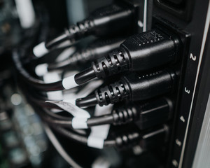 Naklejka premium Powerkabel