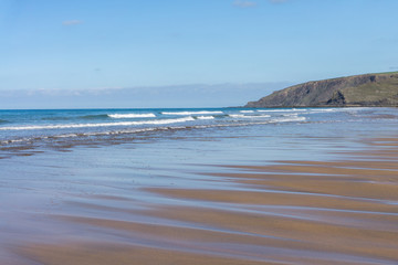 Sandymouth Cove near Bude in North Cornwall
